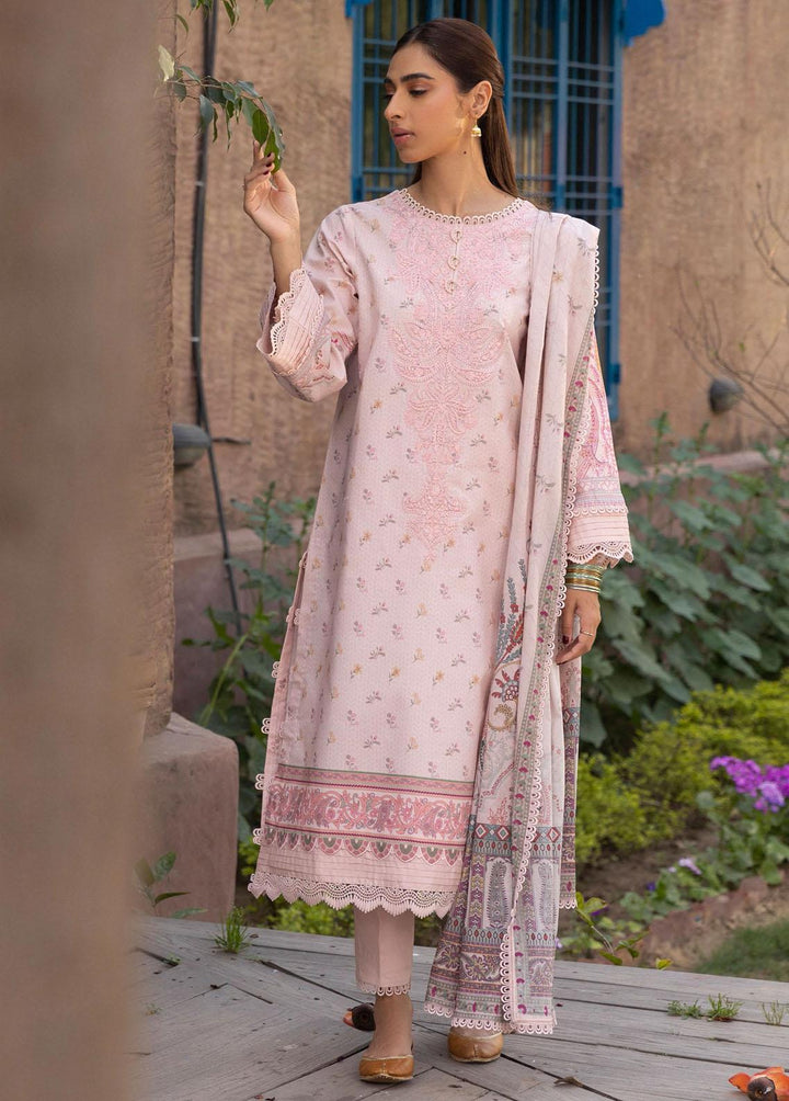 Aabyaan Embroidered Lawn Suits Unstitched 3 Piece ABY23P AP-06 Maaya - Summer Collection
