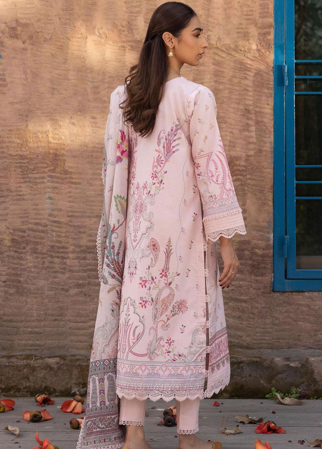 Aabyaan Embroidered Lawn Suits Unstitched 3 Piece ABY23P AP-06 Maaya - Summer Collection