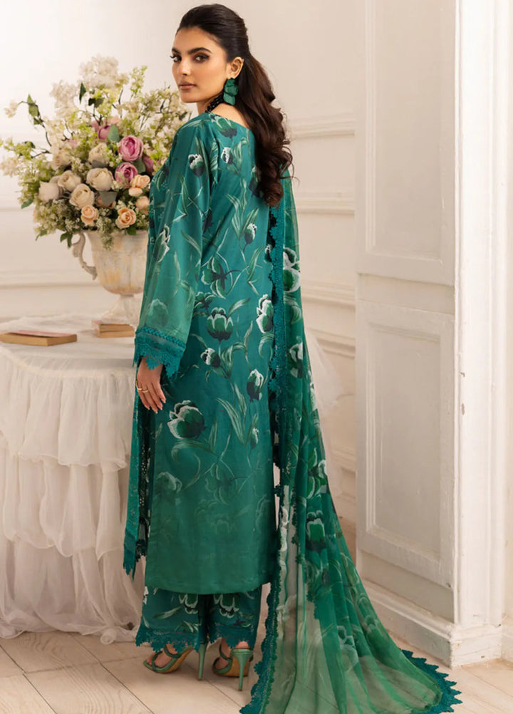 Aafreen by Riaz Arts 3 piece Lawn Suit Unstitched RA25AC AF-180 - Summer Collection