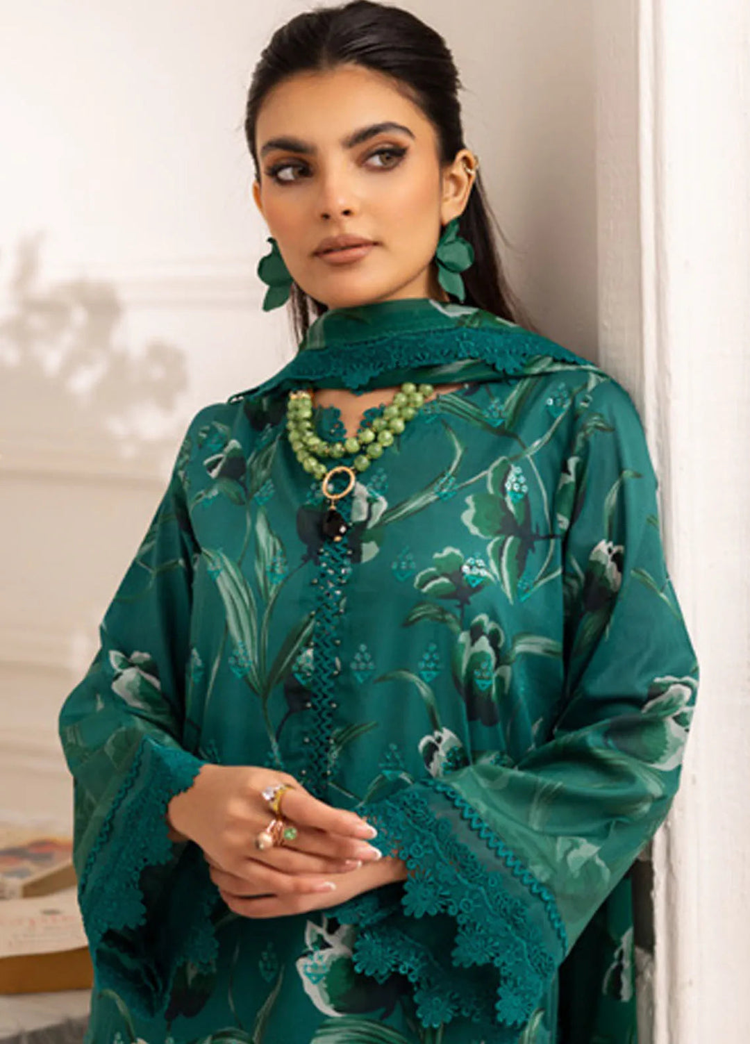 Aafreen by Riaz Arts 3 piece Lawn Suit Unstitched RA25AC AF-180 - Summer Collection