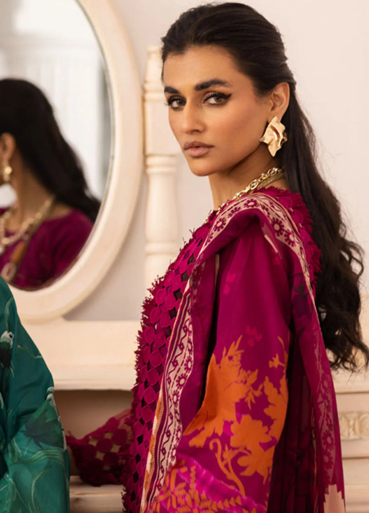 Aafreen by Riaz Arts 3 piece Lawn Suit Unstitched RA25AC AF-181 - Summer Collection