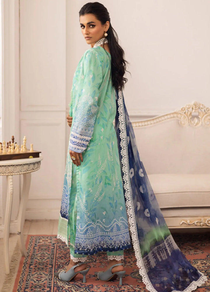 Aafreen by Riaz Arts 3 piece Lawn Suit Unstitched RA25AC AF-185 - Summer Collection