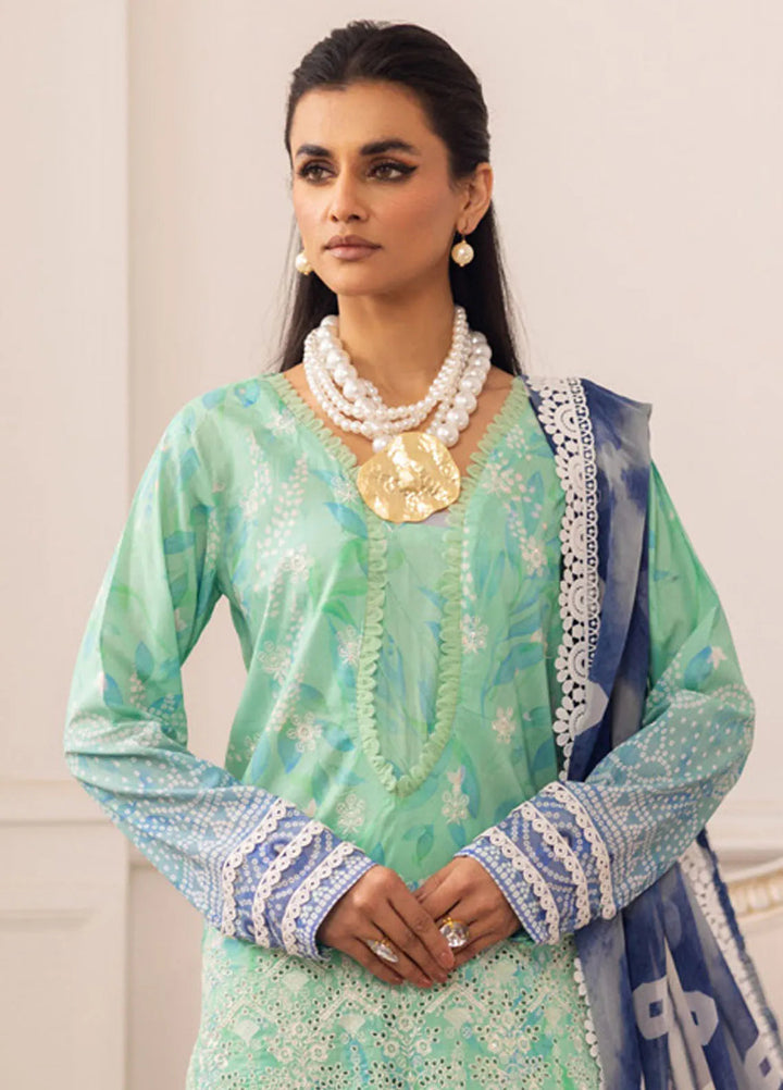 Aafreen by Riaz Arts 3 piece Lawn Suit Unstitched RA25AC AF-185 - Summer Collection