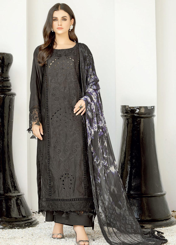 Aafreen by Riaz Arts Embroidered Chikankari Lawn Suits Unstitched 3 Piece RA21ABW AF-92 - Summer Collection