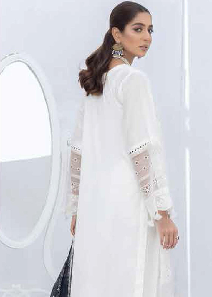 Aafreen By Riaz Arts Embroidered Lawn Suits Unstitched 3 Piece RA22BW 06 - Black & White Collection