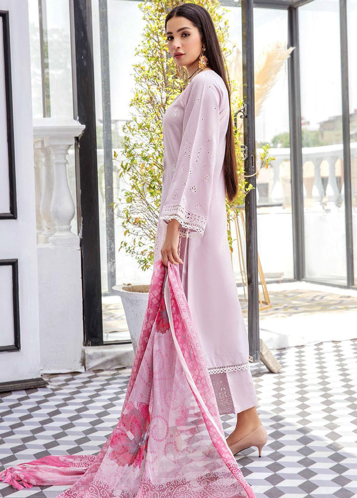 Aafreen By Riaz Arts Embroidered Lawn Suits Unstitched 3 Piece RA22AL D-01 - Summer Collection