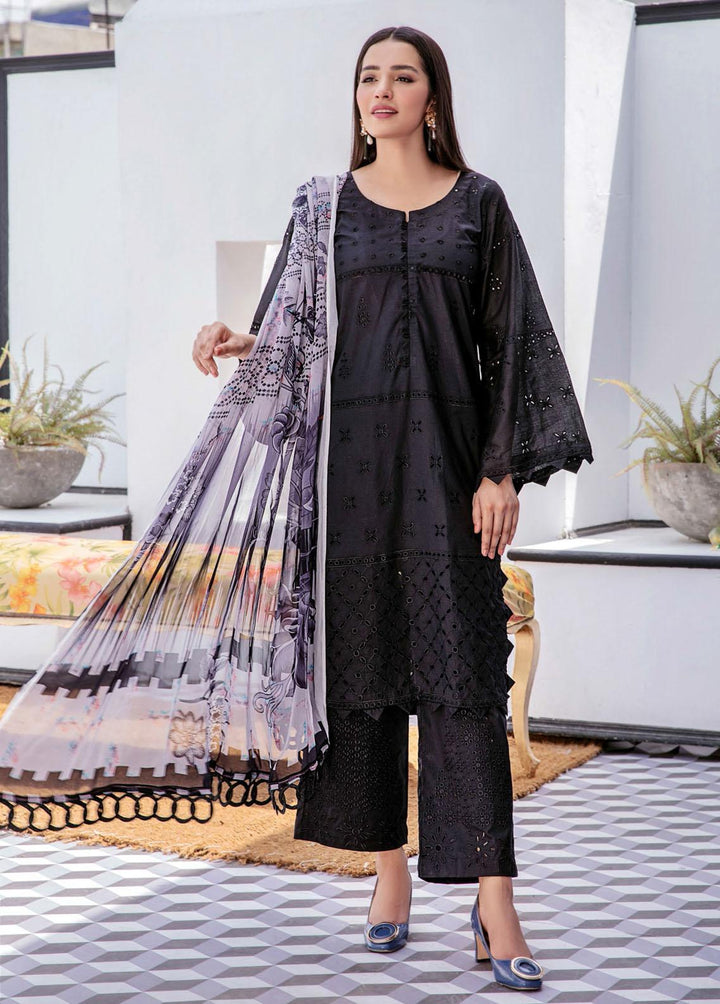 Aafreen By Riaz Arts Embroidered Lawn Suits Unstitched 3 Piece RA22AL D-04 - Summer Collection