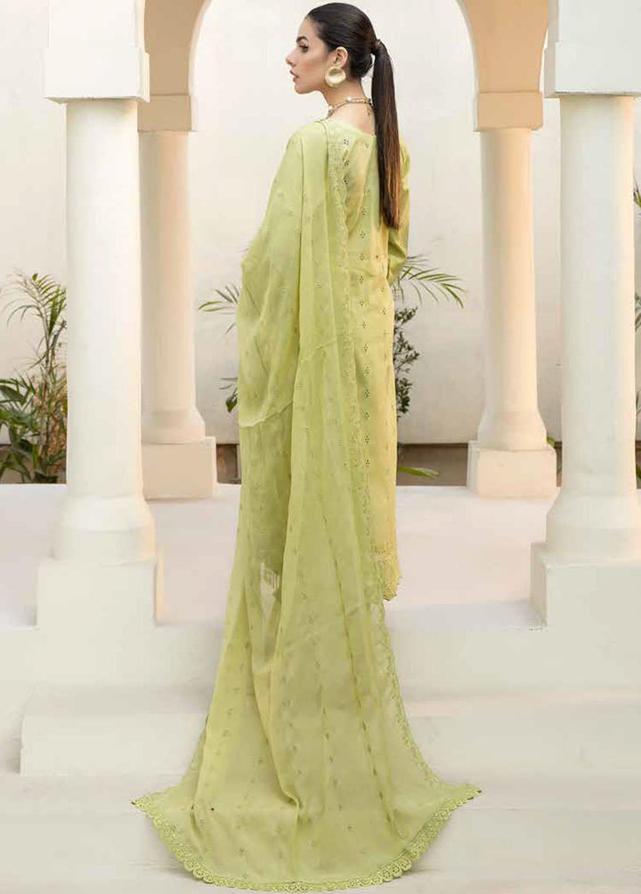 Aafreen By Riaz Arts Embroidered Lawn Suits Unstitched 3 Piece RA23A AF-02 - Summer Collection