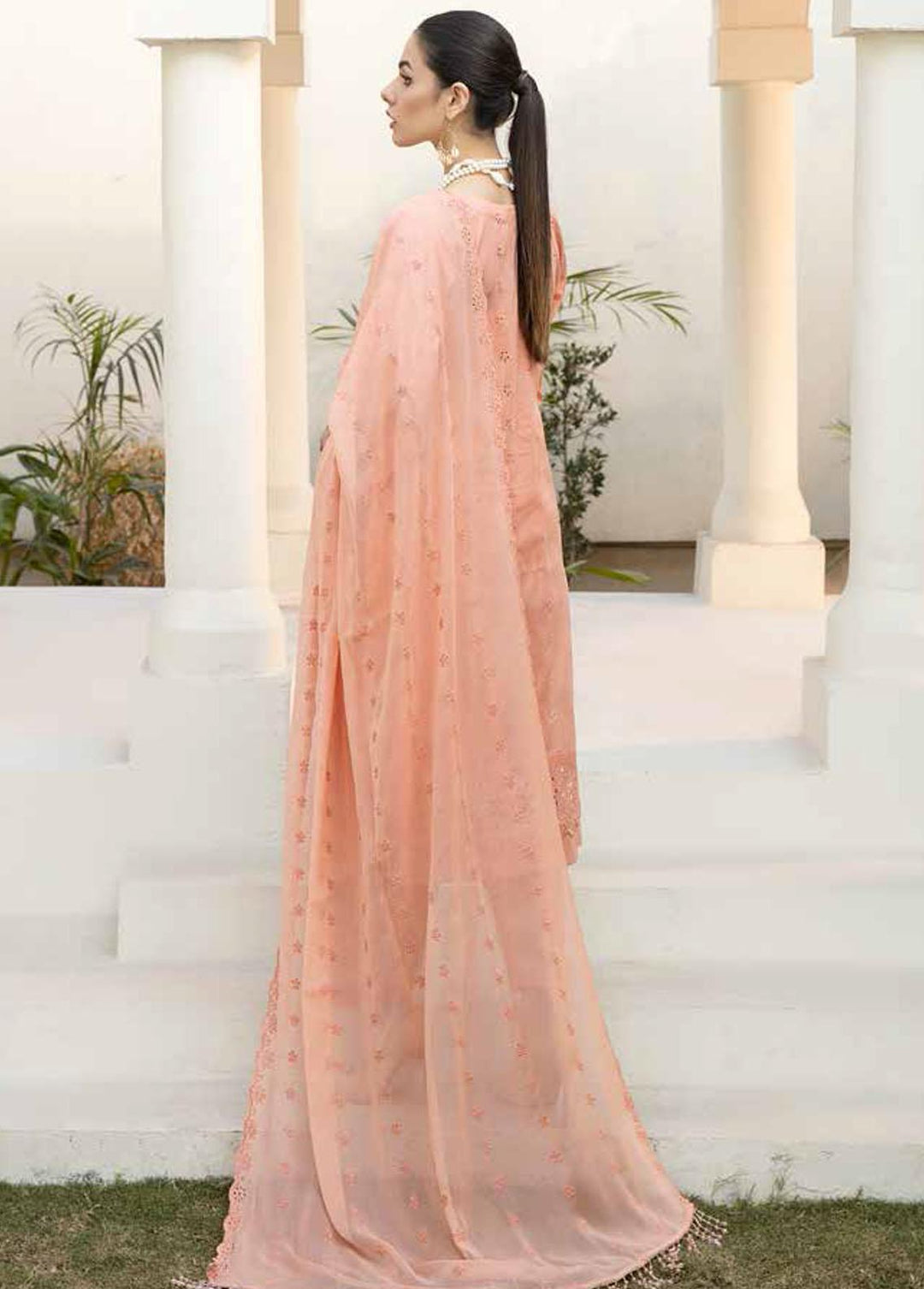 Aafreen By Riaz Arts Embroidered Lawn Suits Unstitched 3 Piece RA23A AF-04 - Summer Collection