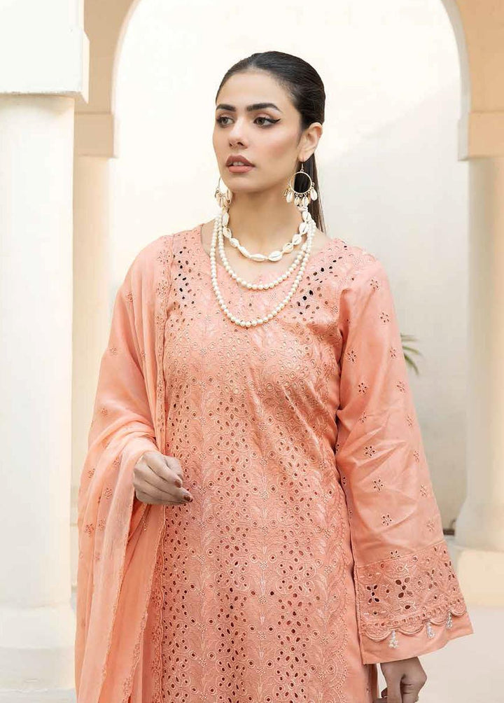 Aafreen By Riaz Arts Embroidered Lawn Suits Unstitched 3 Piece RA23A AF-04 - Summer Collection