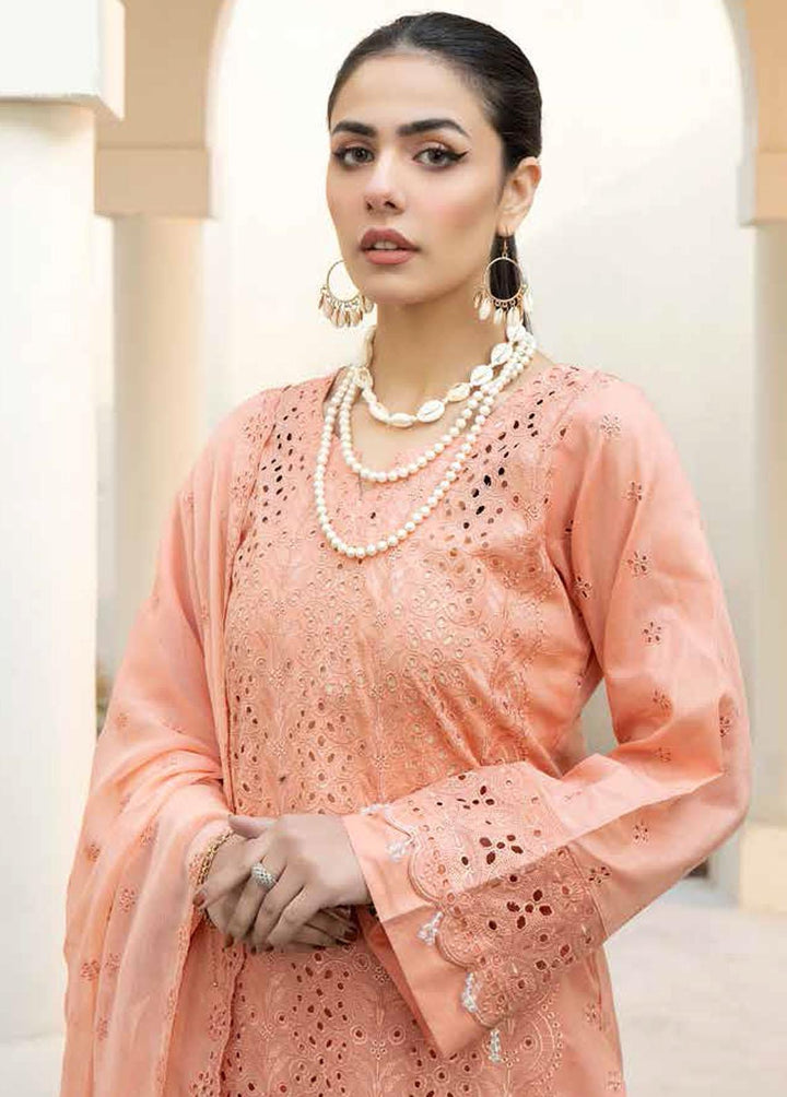Aafreen By Riaz Arts Embroidered Lawn Suits Unstitched 3 Piece RA23A AF-04 - Summer Collection