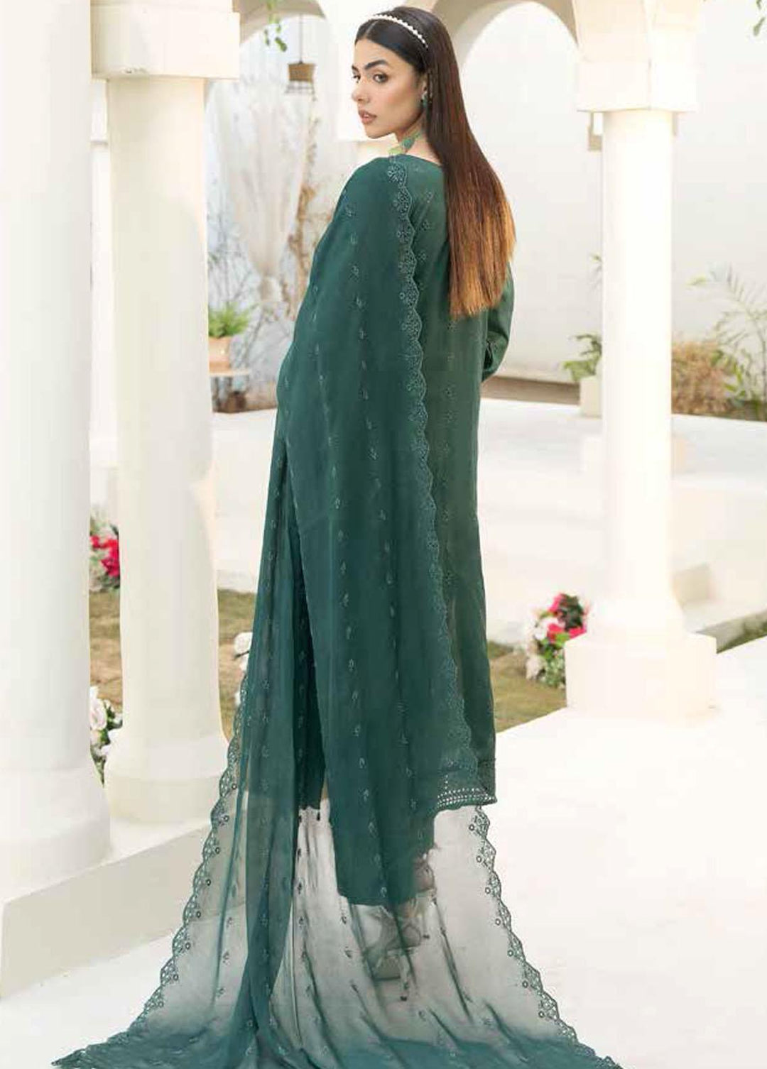 Aafreen By Riaz Arts Embroidered Lawn Suits Unstitched 3 Piece RA23A AF-05 - Summer Collection