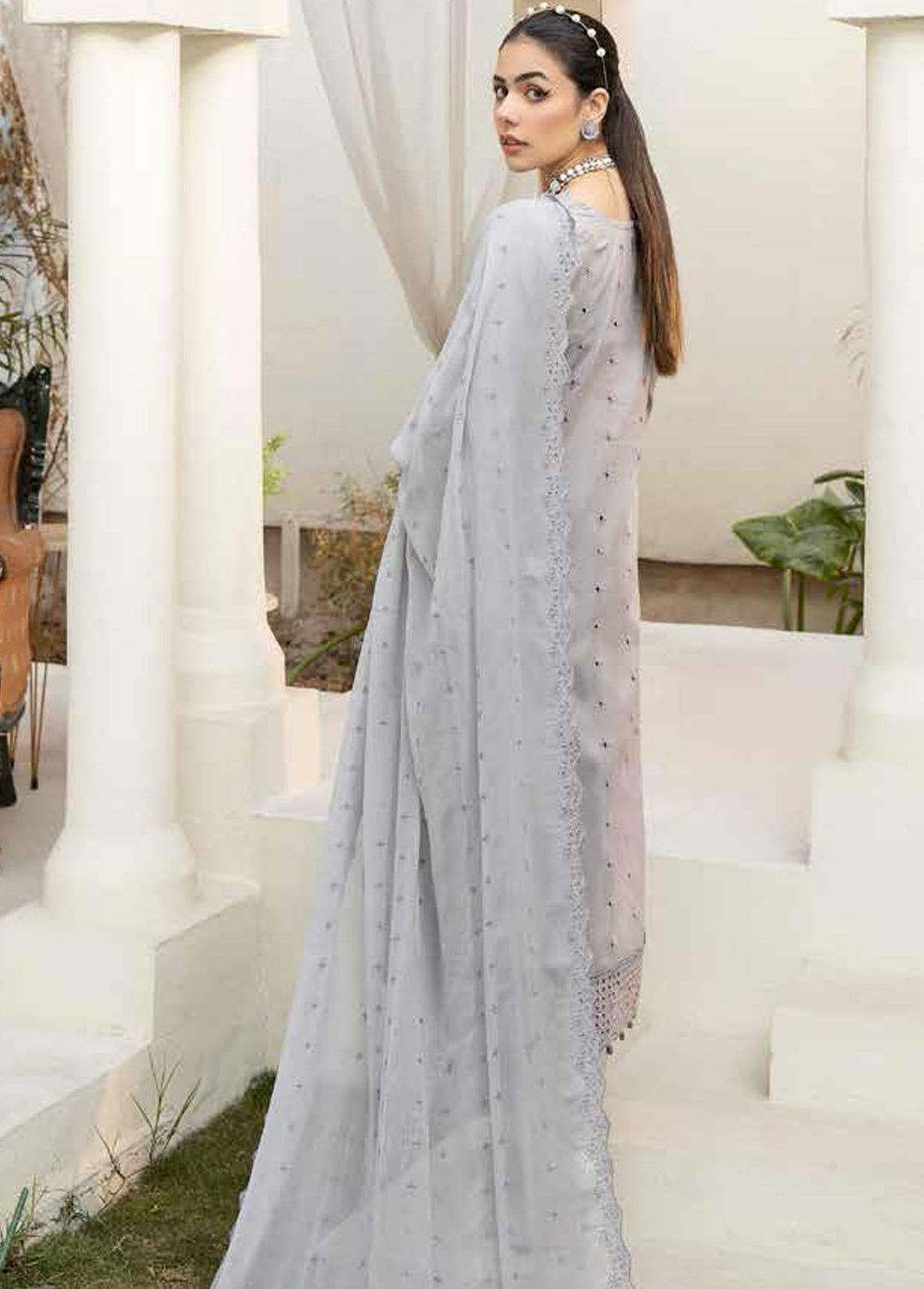 Aafreen By Riaz Arts Embroidered Lawn Suits Unstitched 3 Piece RA23A AF-06 - Summer Collection