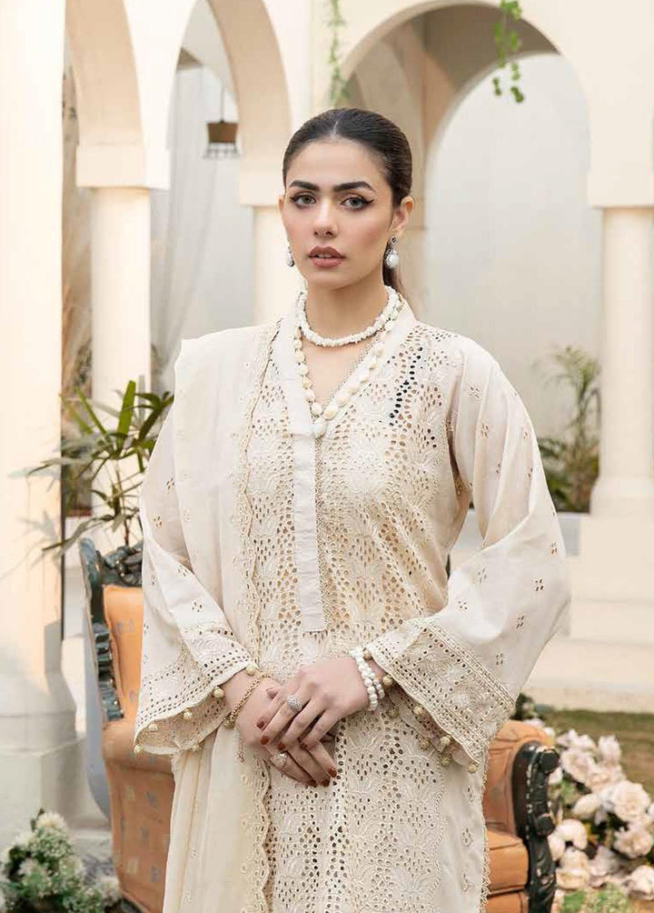 Aafreen By Riaz Arts Embroidered Lawn Suits Unstitched 3 Piece RA23A AF-08 - Summer Collection