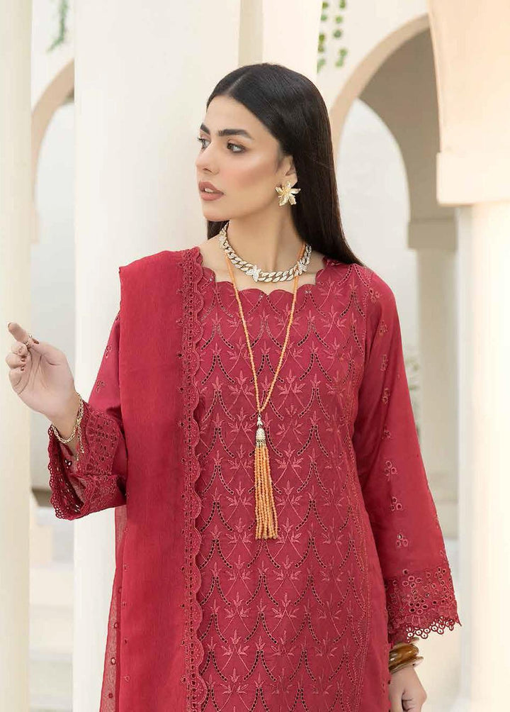 Aafreen By Riaz Arts Embroidered Lawn Suits Unstitched 3 Piece RA23A AF-09 - Summer Collection