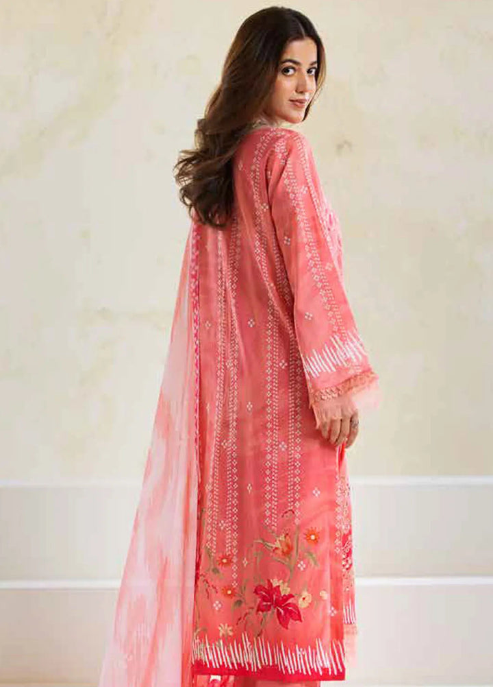 Aafreen By Riaz Arts Chikankari Lawn Suit Unstitched 3 Piece RA24A AF-82 - Summer Collection