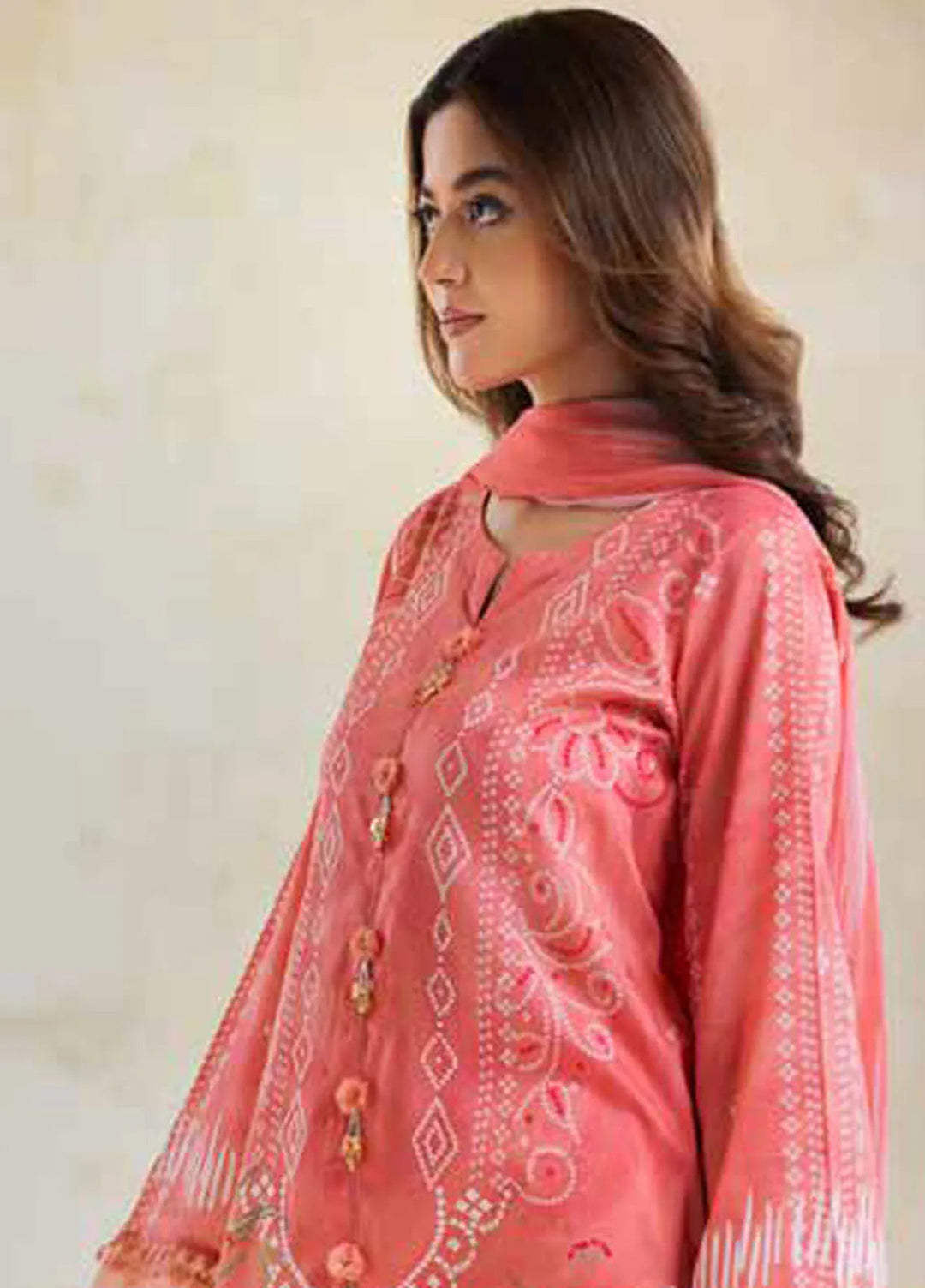 Aafreen By Riaz Arts Chikankari Lawn Suit Unstitched 3 Piece RA24A AF-82 - Summer Collection