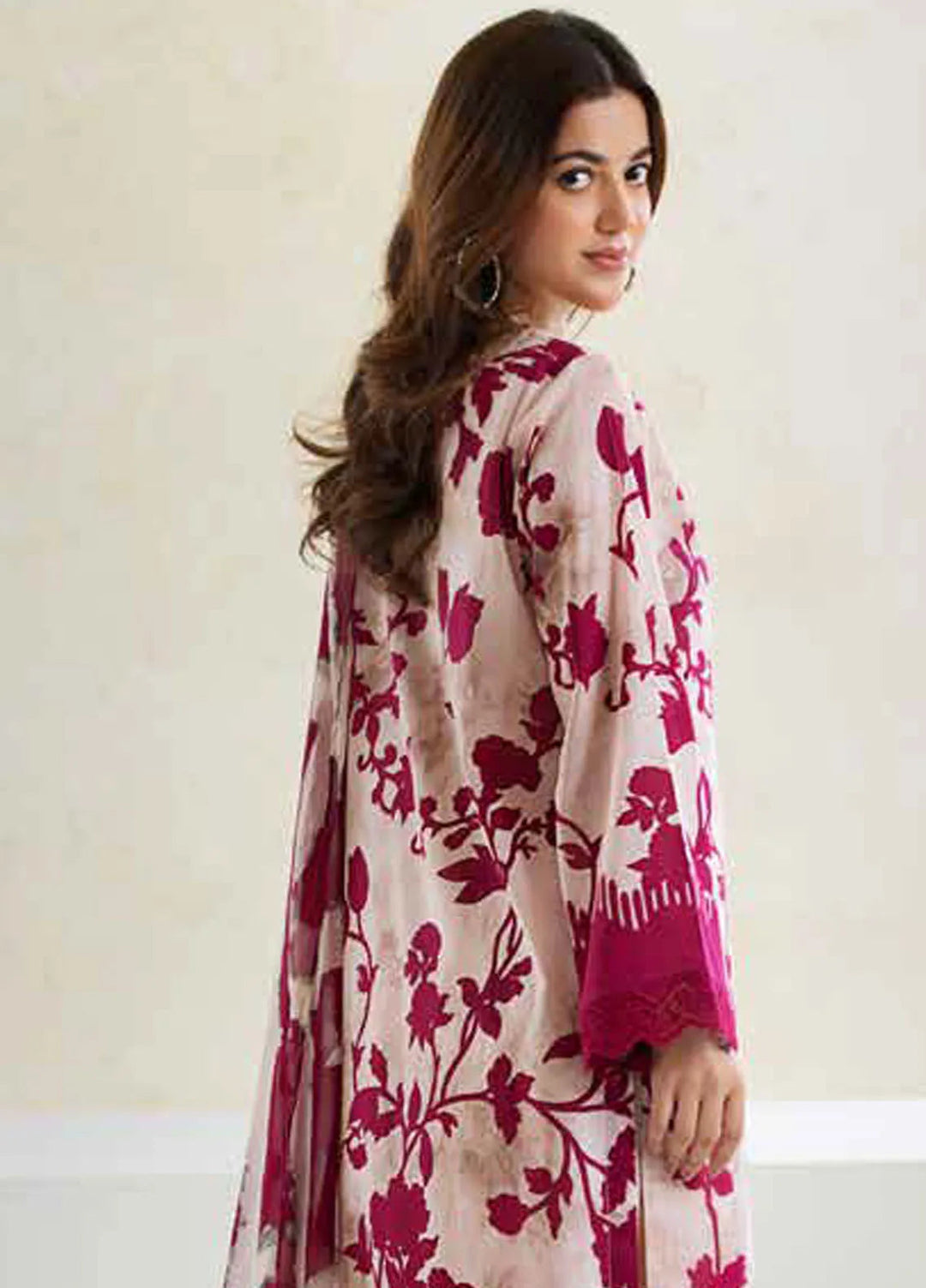 Aafreen By Riaz Arts Chikankari Lawn Suit Unstitched 3 Piece RA24A AF-83 - Summer Collection