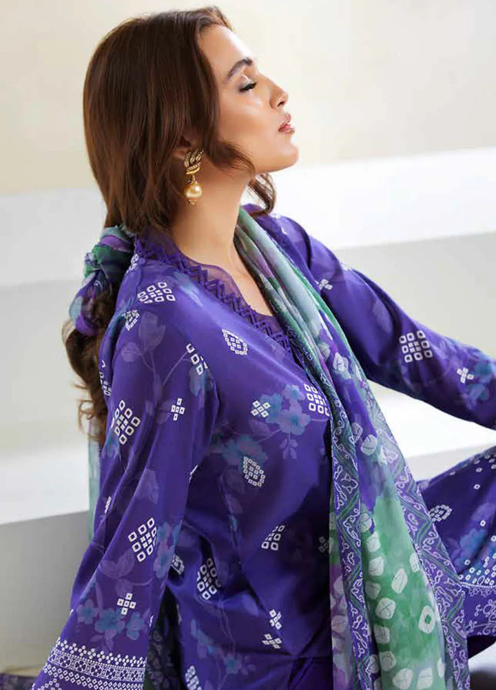 Aafreen By Riaz Arts Chikankari Lawn Suit Unstitched 3 Piece RA24A AF-85 - Summer Collection