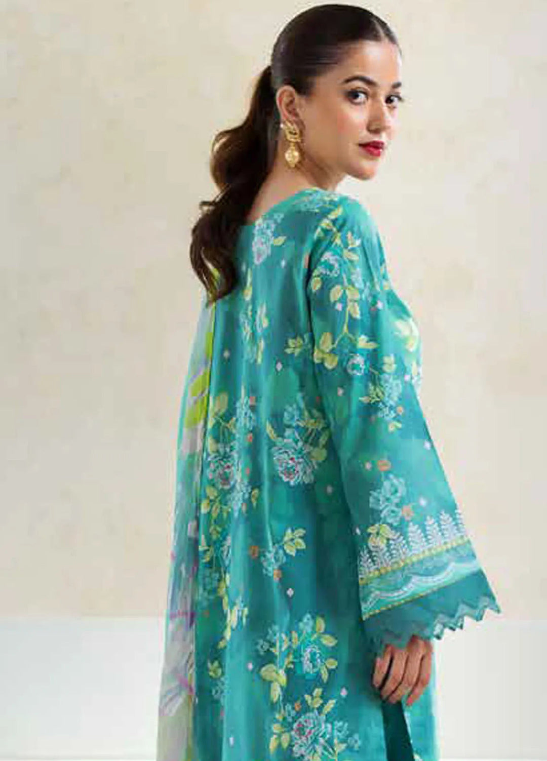 Aafreen By Riaz Arts Chikankari Lawn Suit Unstitched 3 Piece RA24A AF-90 - Summer Collection