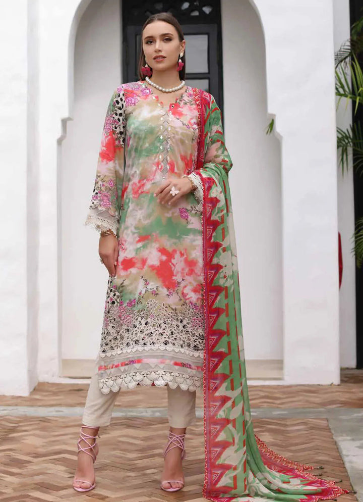 Aafreen by Riaz Arts Chikankari Viscose Suit Unstitched 3 Piece RA24AV AF-126 - Winter Collection