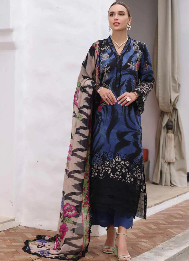 Aafreen by Riaz Arts Chikankari Viscose Suit Unstitched 3 Piece RA24AV AF-128 - Winter Collection