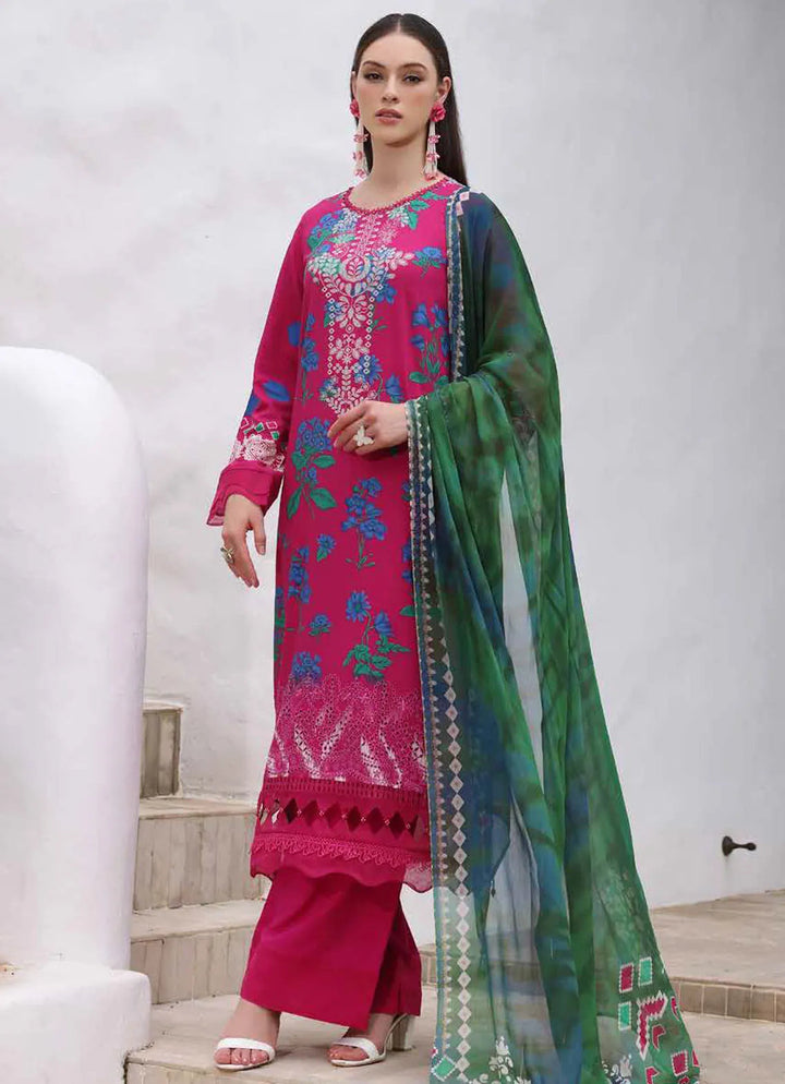 Aafreen by Riaz Arts Chikankari Viscose Suit Unstitched 3 Piece RA24AV AF-129 - Winter Collection