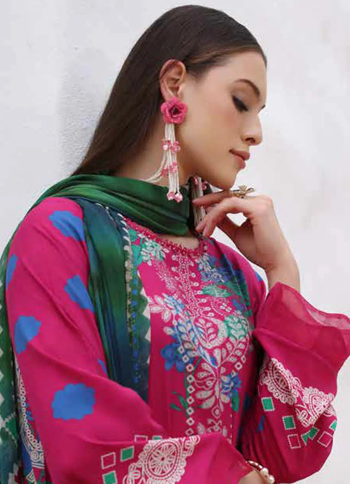 Aafreen by Riaz Arts Chikankari Viscose Suit Unstitched 3 Piece RA24AV AF-129 - Winter Collection