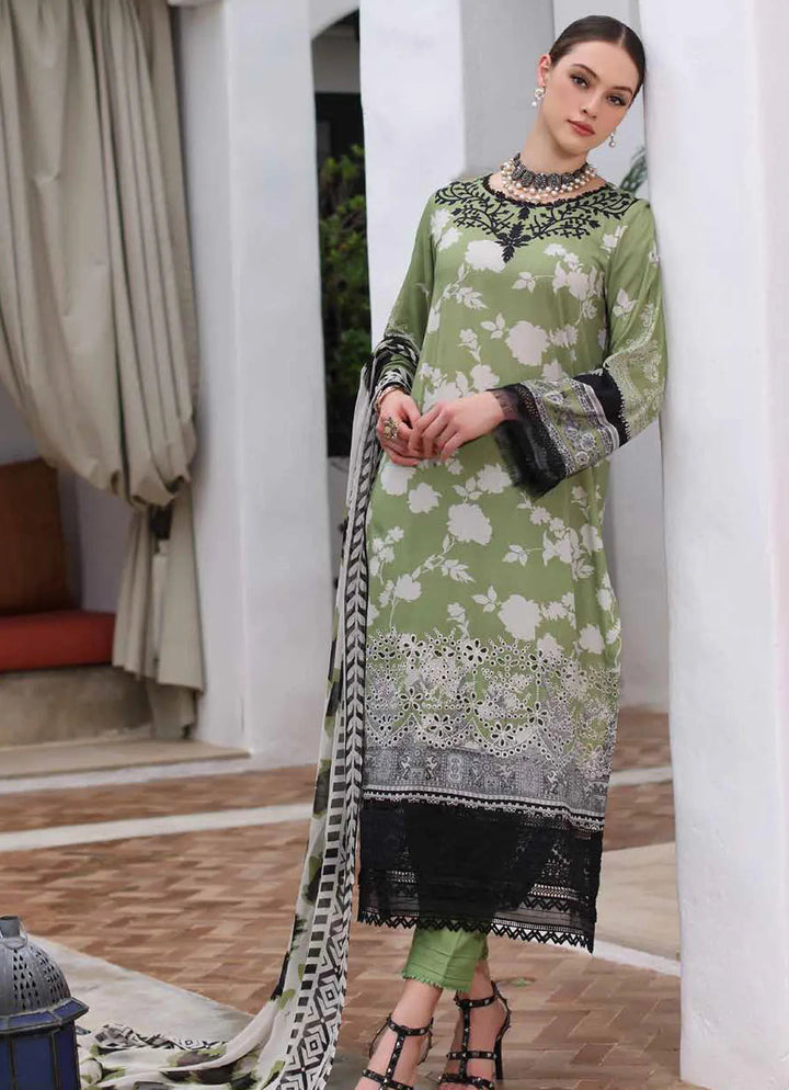 Aafreen by Riaz Arts Chikankari Viscose Suit Unstitched 3 Piece RA24AV AF-131 - Winter Collection