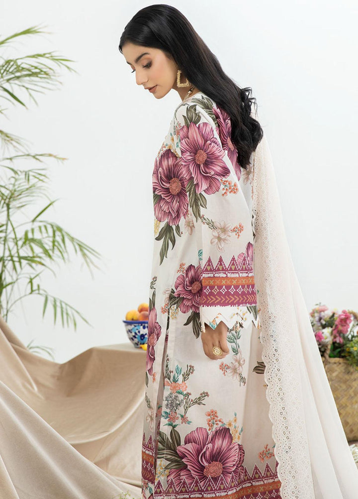 Aafreen By Riaz Arts Printed Lawn Suits Unstitched 3 Piece RA23AD AF-47 - Summer Collection