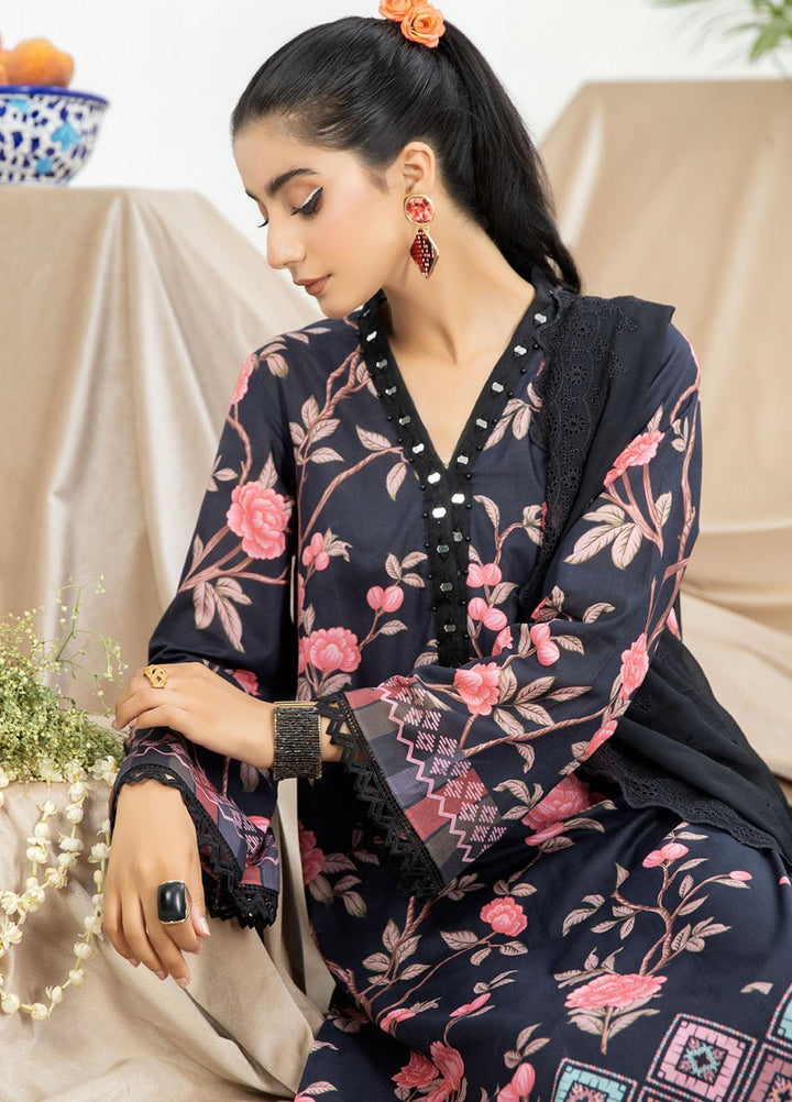 Aafreen By Riaz Arts Printed Lawn Suits Unstitched 3 Piece RA23AD AF-51 - Summer Collection