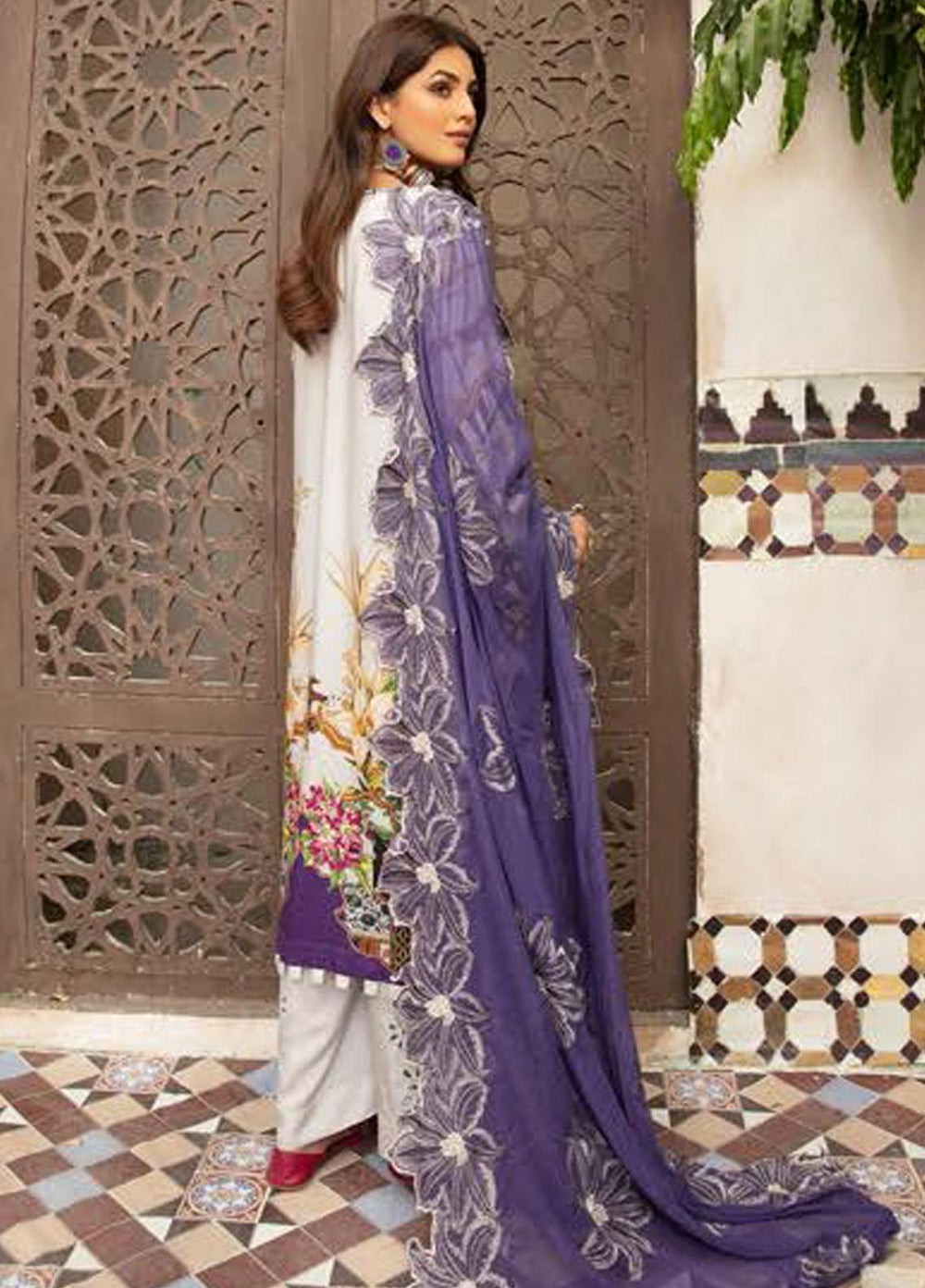 Aafreen by Riaz Arts Embroidered Viscose Suits Unstitched 3 Piece RA21V AF-45 - Winter Collection