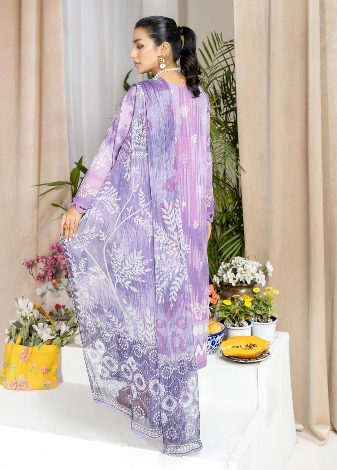 Aafreen By Riaz Arts Embroidered Chikankari Suits Unstitched 3 Piece RA23CK AF-38 - Summer Collection