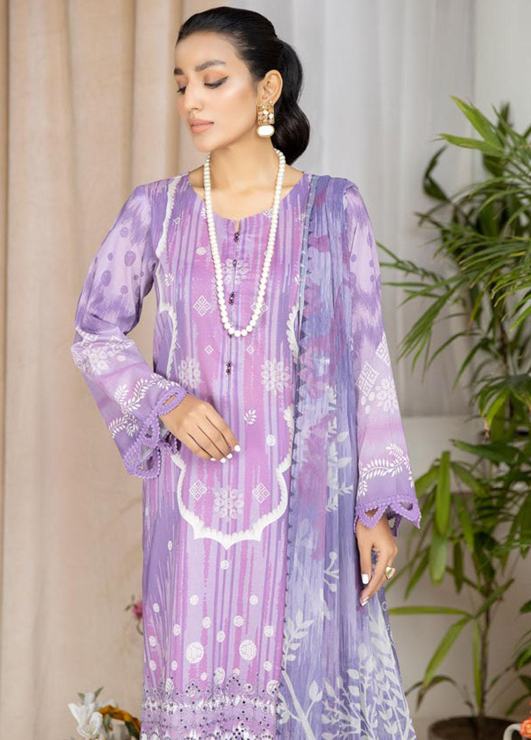 Aafreen By Riaz Arts Embroidered Chikankari Suits Unstitched 3 Piece RA23CK AF-38 - Summer Collection