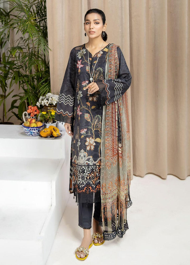 Aafreen By Riaz Arts Embroidered Chikankari Suits Unstitched 3 Piece RA23CK AF-39 - Summer Collection
