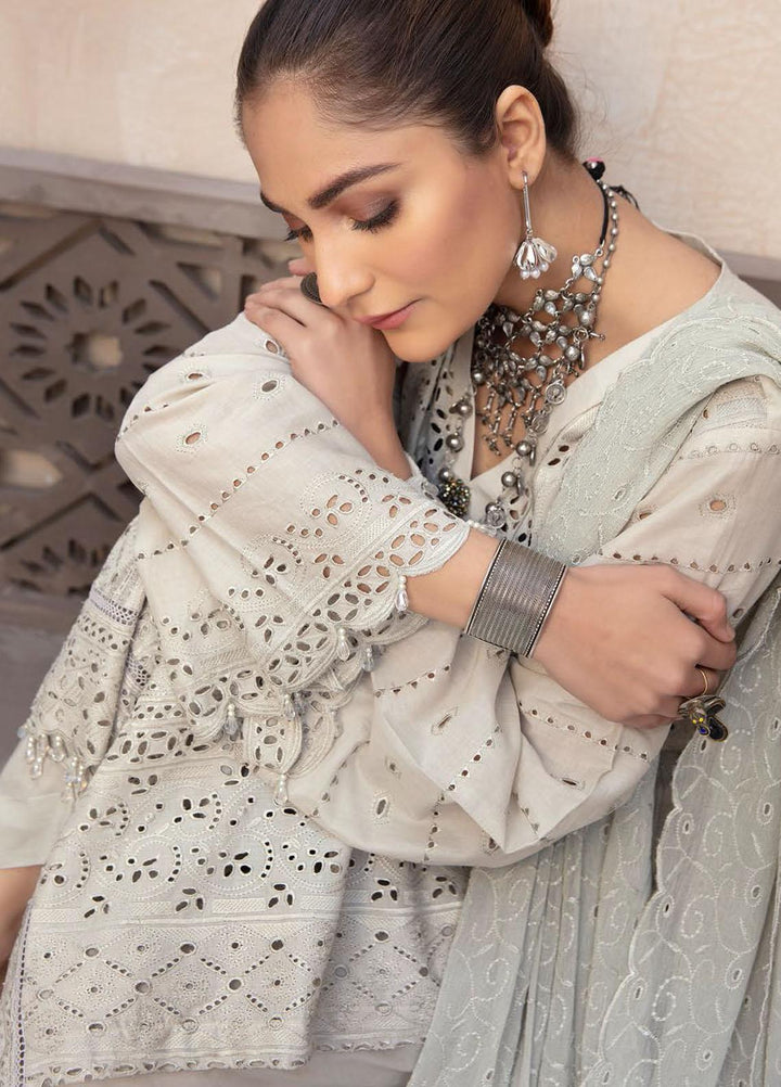 Aafreen by Riaz Arts Embroidered Lawn Suits Unstitched 3 Piece RA22ACL D-02 - Summer Collection