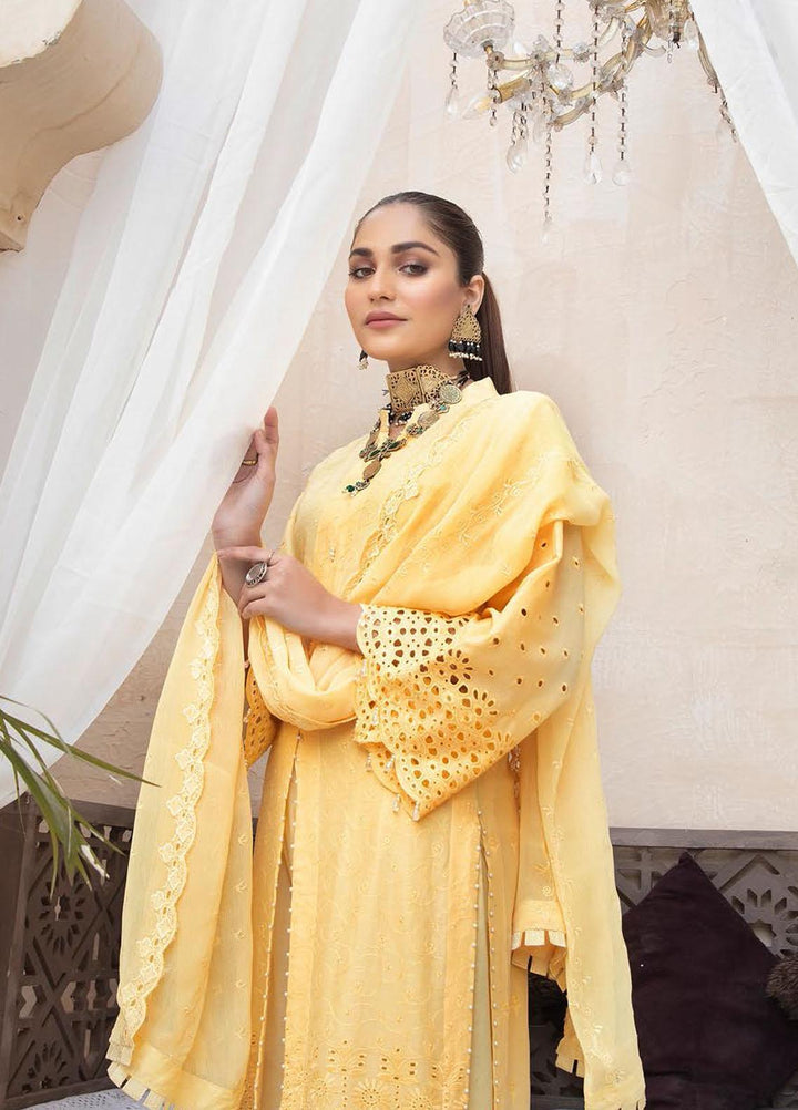 Aafreen by Riaz Arts Embroidered Lawn Suits Unstitched 3 Piece RA22ACL D-09 - Summer Collection