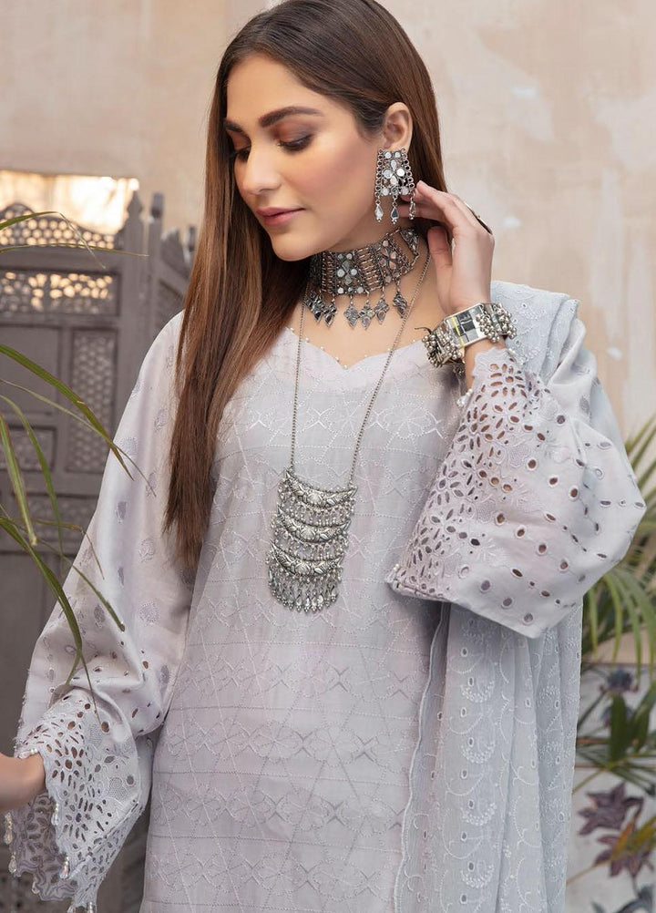 Aafreen by Riaz Arts Embroidered Lawn Suits Unstitched 3 Piece RA22ACL D-10 - Summer Collection