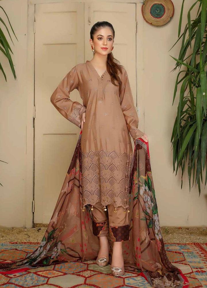 Aafreen by Riaz Arts  Embroidered Chikankari Viscose Suits Unstitched 3 Piece RA21AV AF-23 - Winter Collection