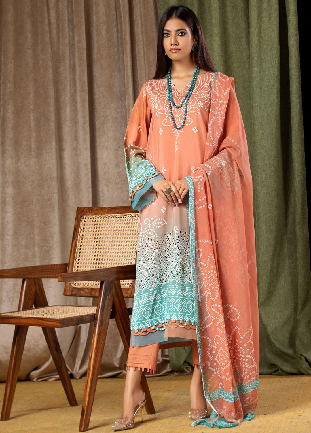 Aafreen By Riaz Arts Embroidered Chikankari Viscose Suits Unstitched 3 Piece RA23AV AF-63 - Winter Collection