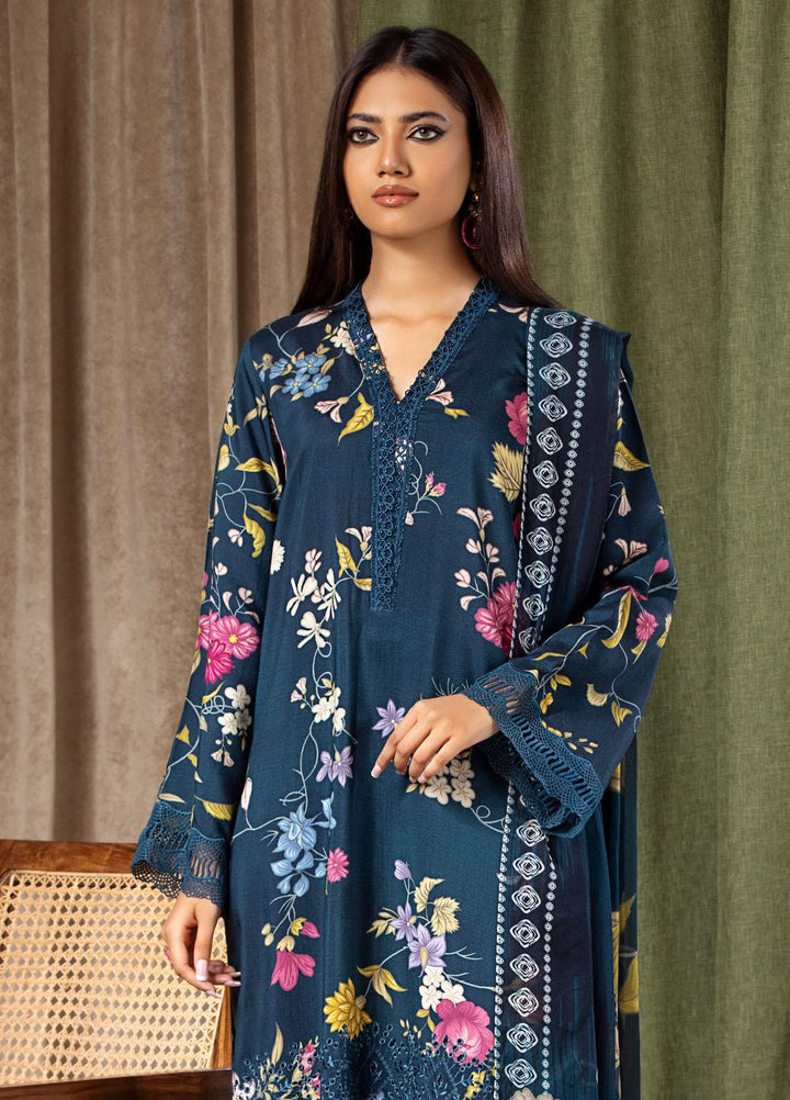 Aafreen By Riaz Arts Embroidered Chikankari Viscose Suits Unstitched 3 Piece RA23AV AF-67 - Winter Collection