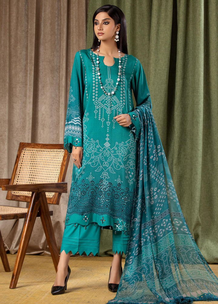 Aafreen By Riaz Arts Embroidered Chikankari Viscose Suits Unstitched 3 Piece RA23AV AF-68 - Winter Collection