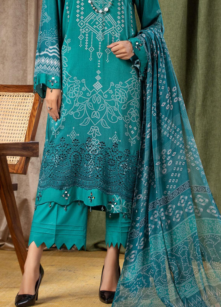 Aafreen By Riaz Arts Embroidered Chikankari Viscose Suits Unstitched 3 Piece RA23AV AF-68 - Winter Collection