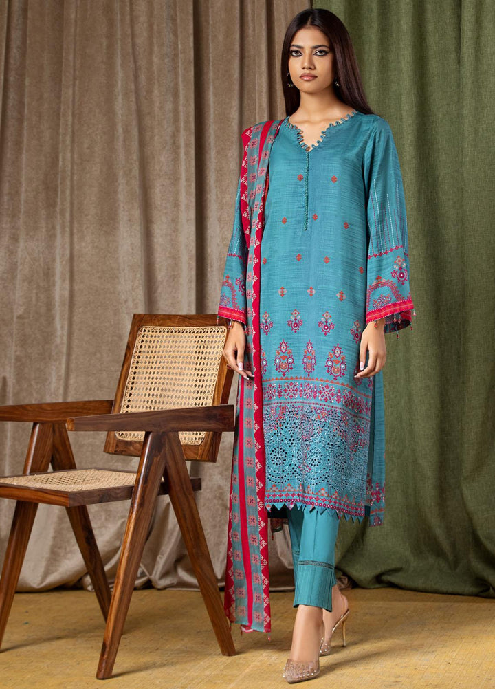 Aafreen By Riaz Arts Embroidered Chikankari Viscose Suits Unstitched 3 Piece RA23AV AF-69 - Winter Collection