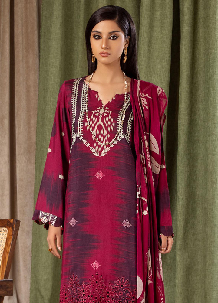 Aafreen By Riaz Arts Embroidered Chikankari Viscose Suits Unstitched 3 Piece RA23AV AF-70 - Winter Collection