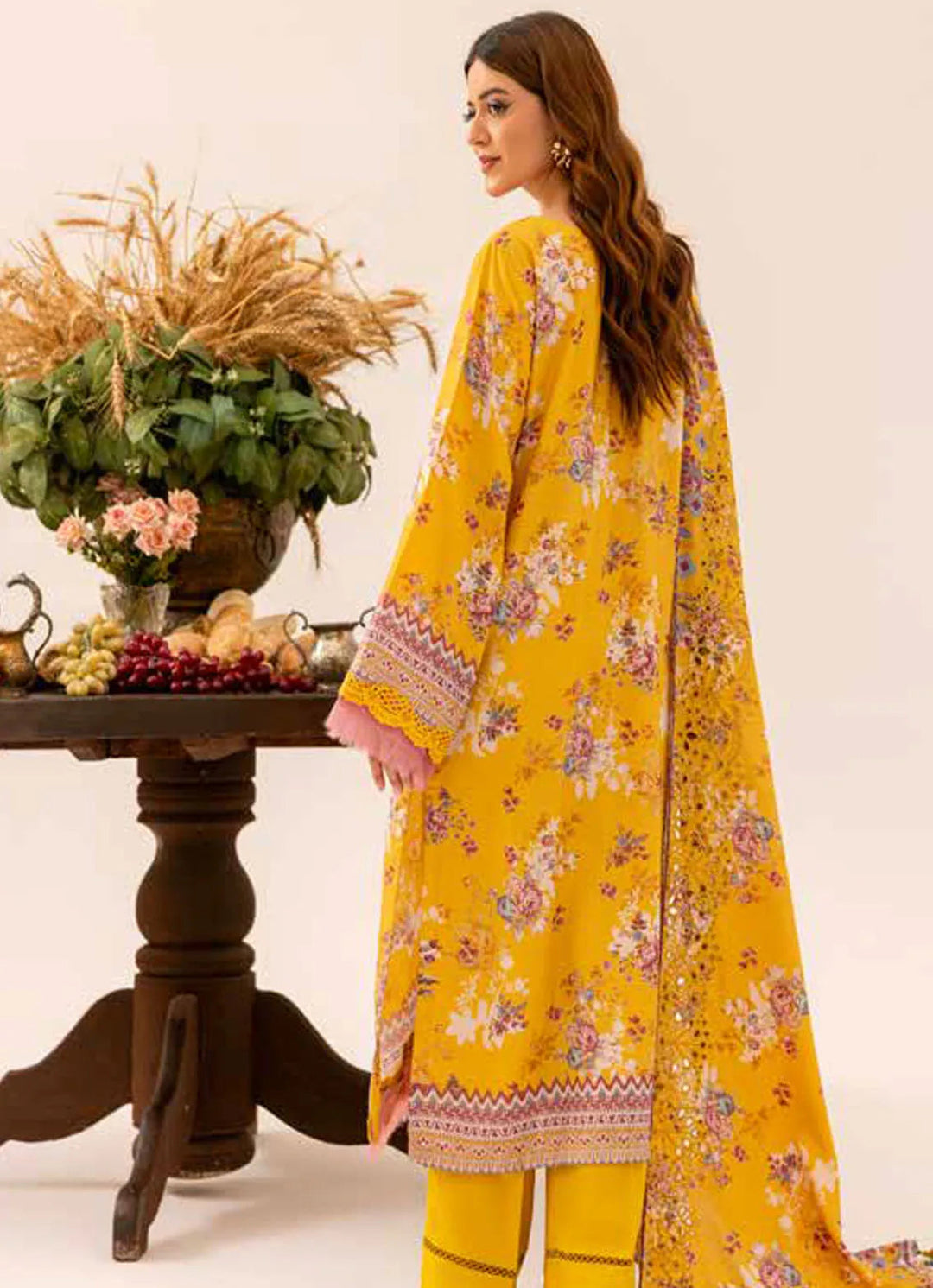 Aafreen by Riaz Arts Embroidered Karandi Suit Unstitched 3 Piece RA24K AF-134 - Winter Collection