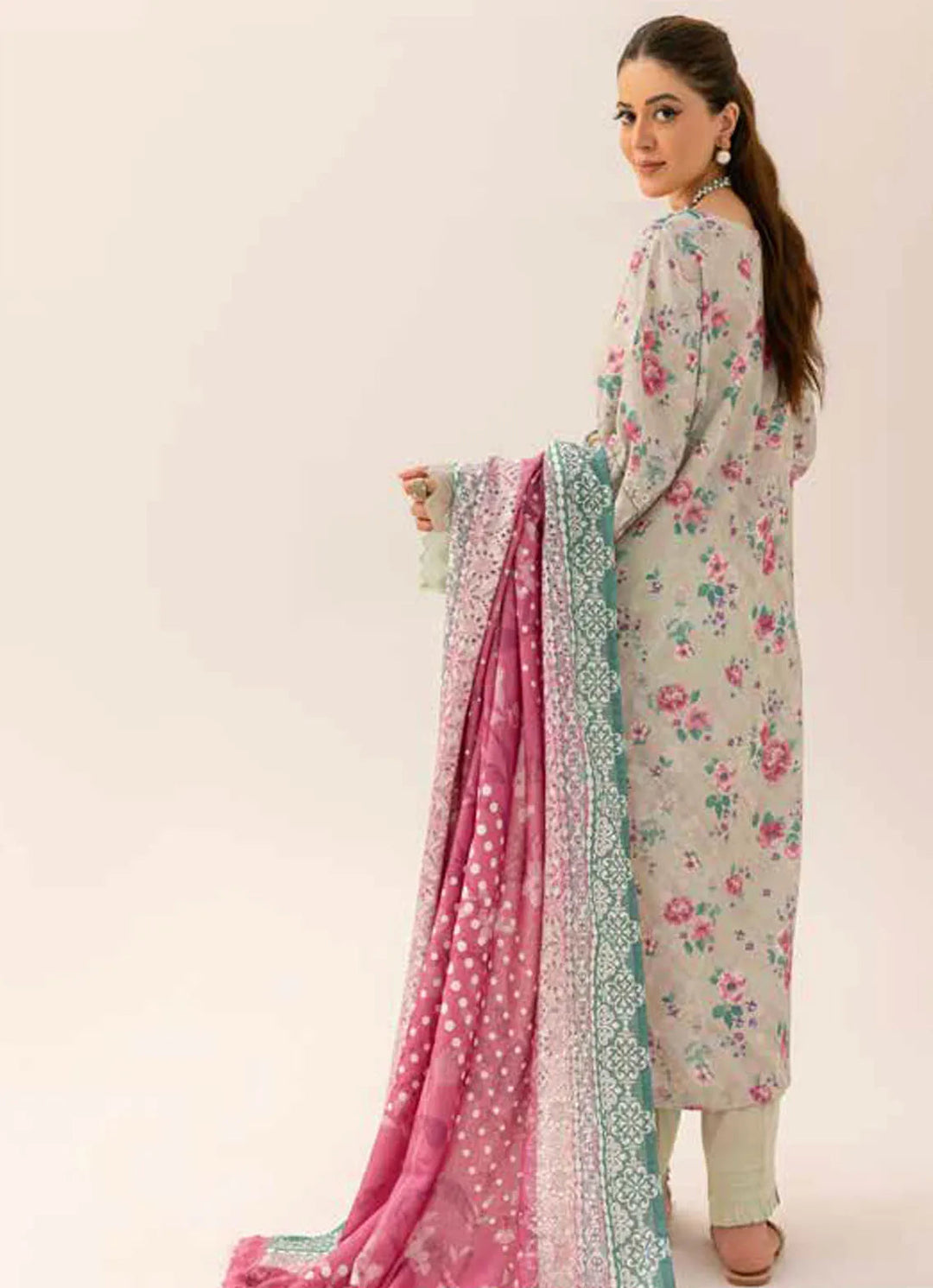 Aafreen by Riaz Arts Embroidered Karandi Suit Unstitched 3 Piece RA24K AF-138 - Winter Collection