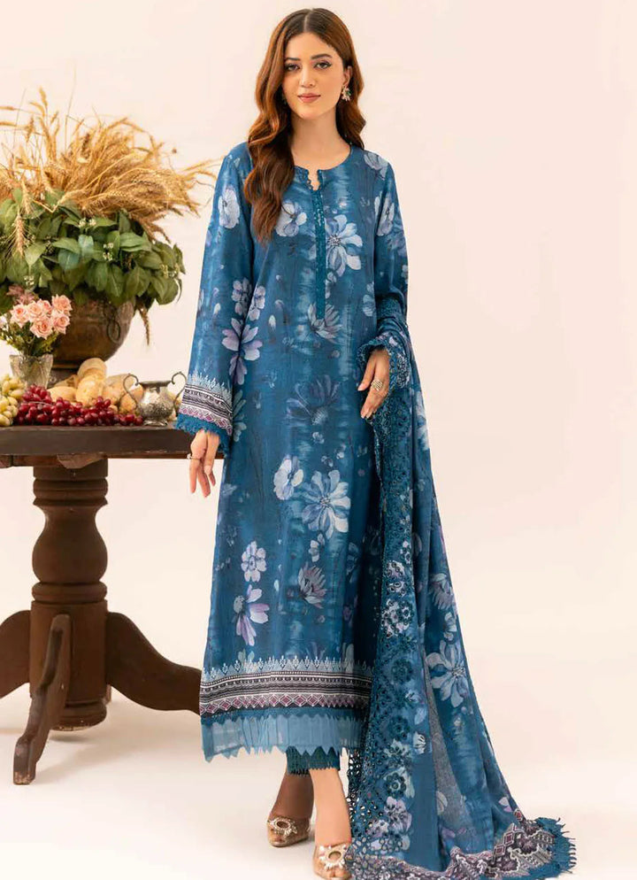 Aafreen by Riaz Arts Embroidered Karandi Suit Unstitched 3 Piece RA24K AF-139 - Winter Collection