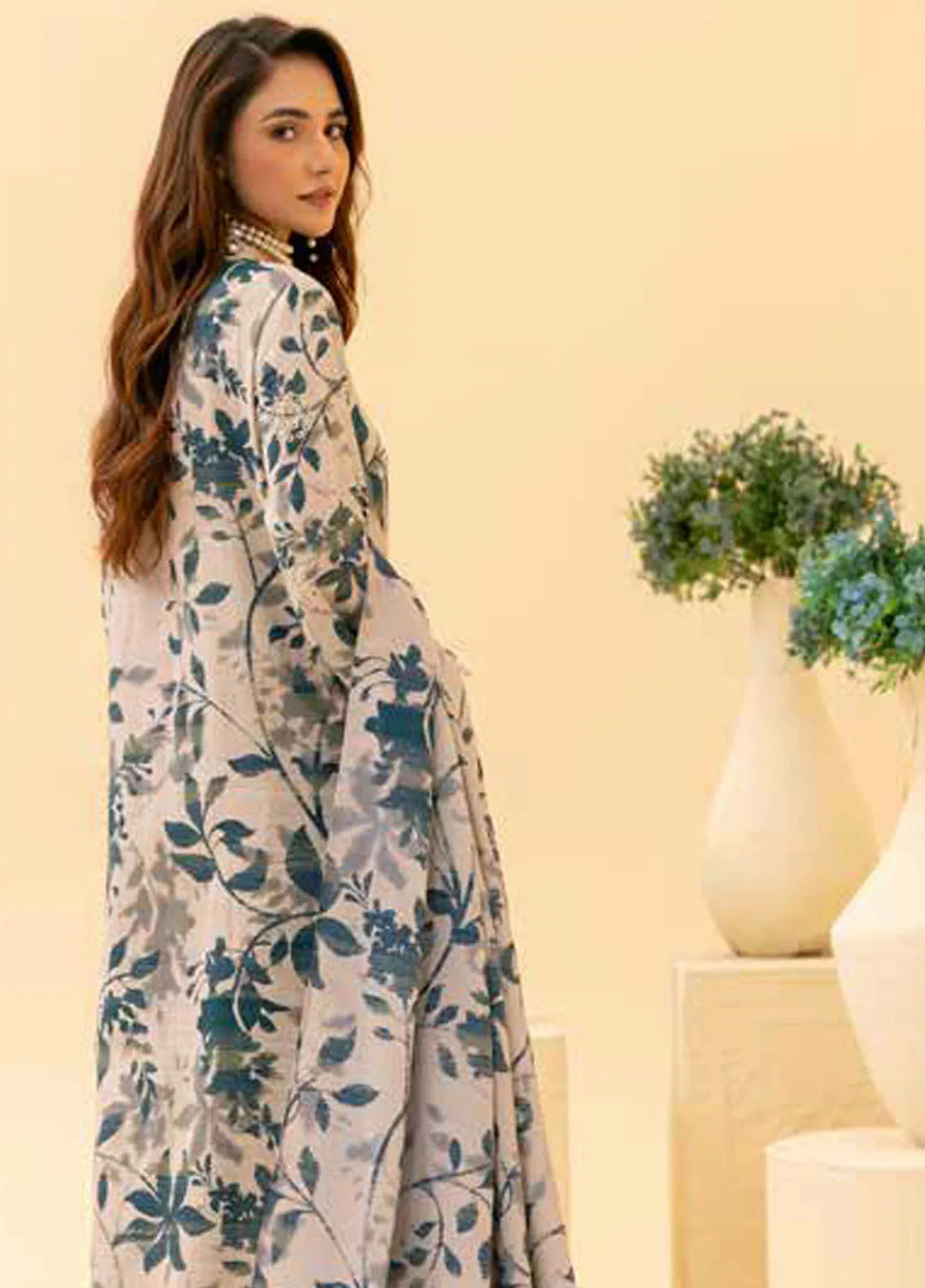 Aafreen By Riaz Arts Embroidered Khaddar Suit Unstitched 3 Piece RA24AK AF-142 - Winter Collection