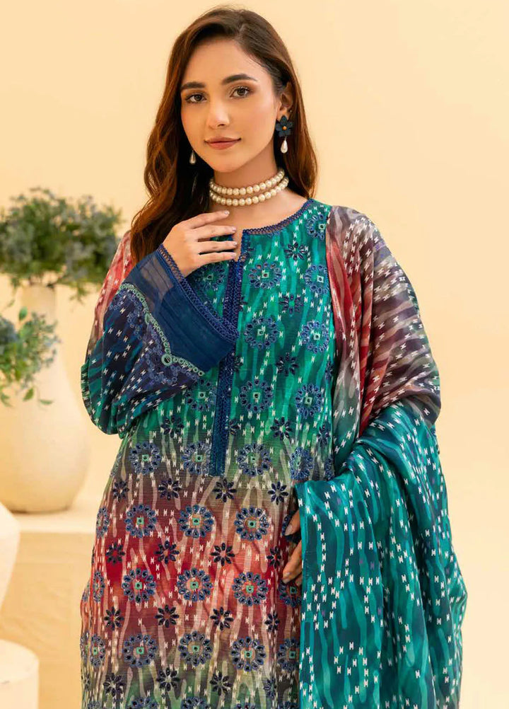Aafreen By Riaz Arts Embroidered Khaddar Suit Unstitched 3 Piece RA24AK AF-144 - Winter Collection